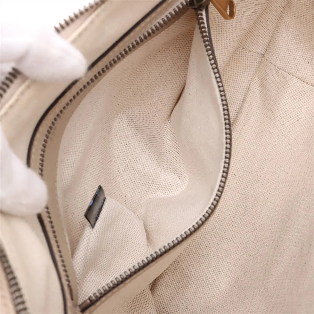 Gucci GG Supreme Ophidia Leather Shoulder Bag Beige