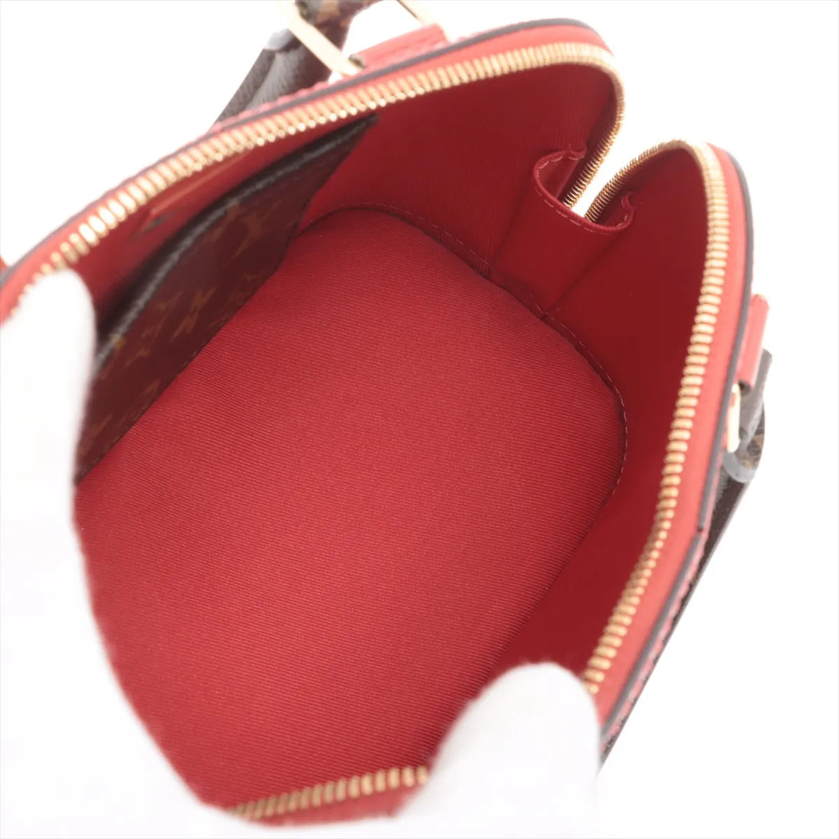 Louis Vuitton Monogram Limited Edition Vernis Miroir Alma BB Red *PREORDER*