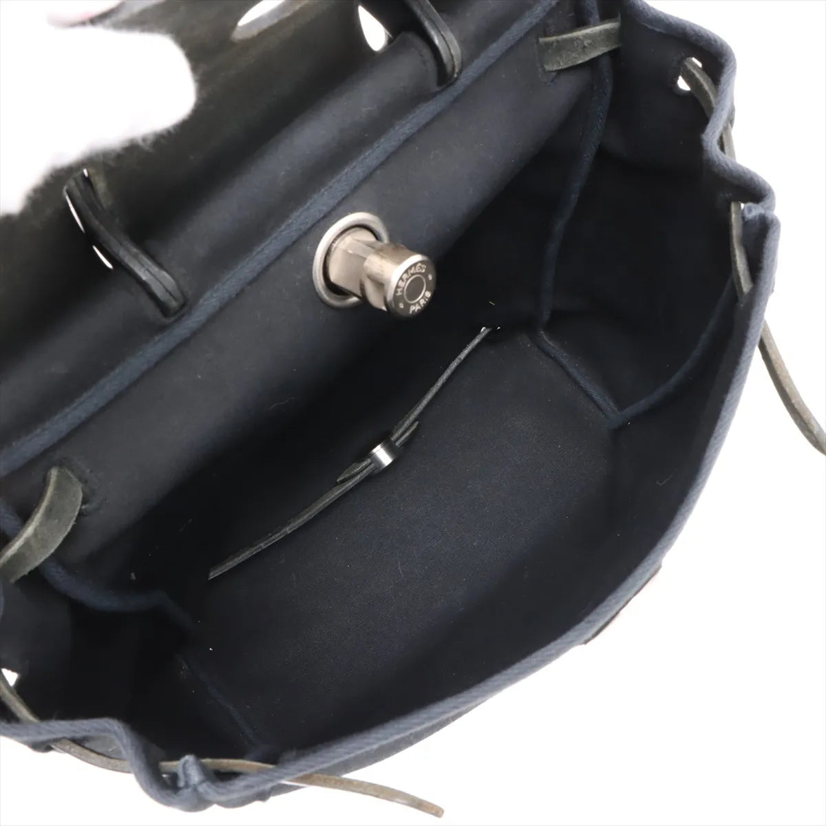 Hermès Herbag Ado PM Twilight Officier x Vash Hunter Black
