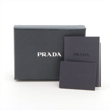 Load image into Gallery viewer, Prada Saffiano Leather Key Case Sky Blue