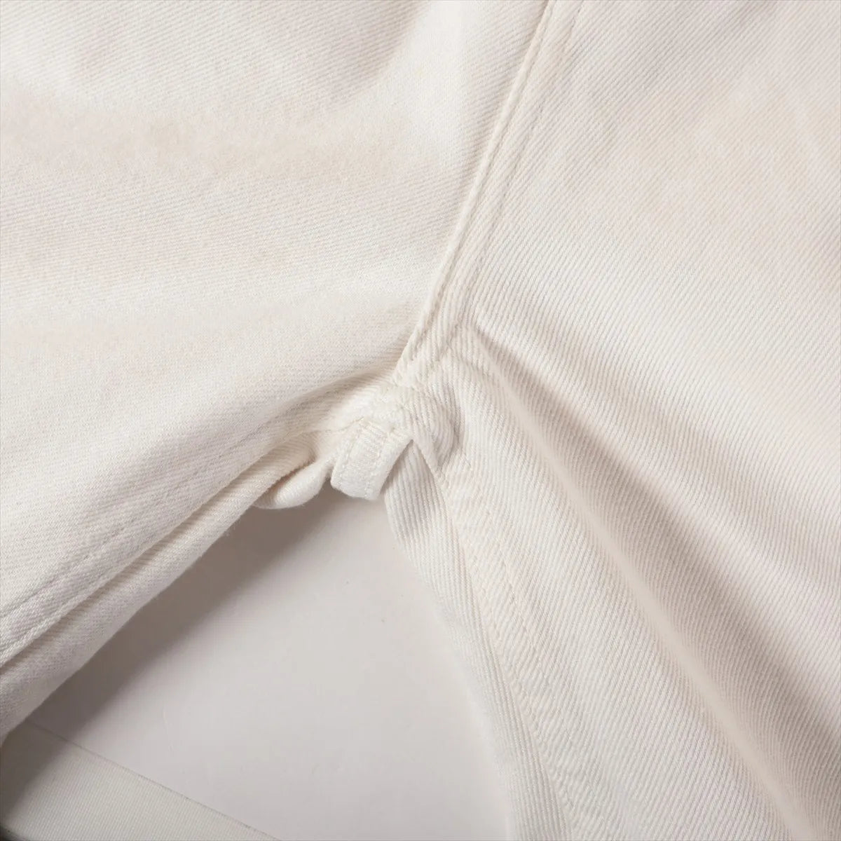 Ami Alexandre Mattiussi Cotton Wide Pants White