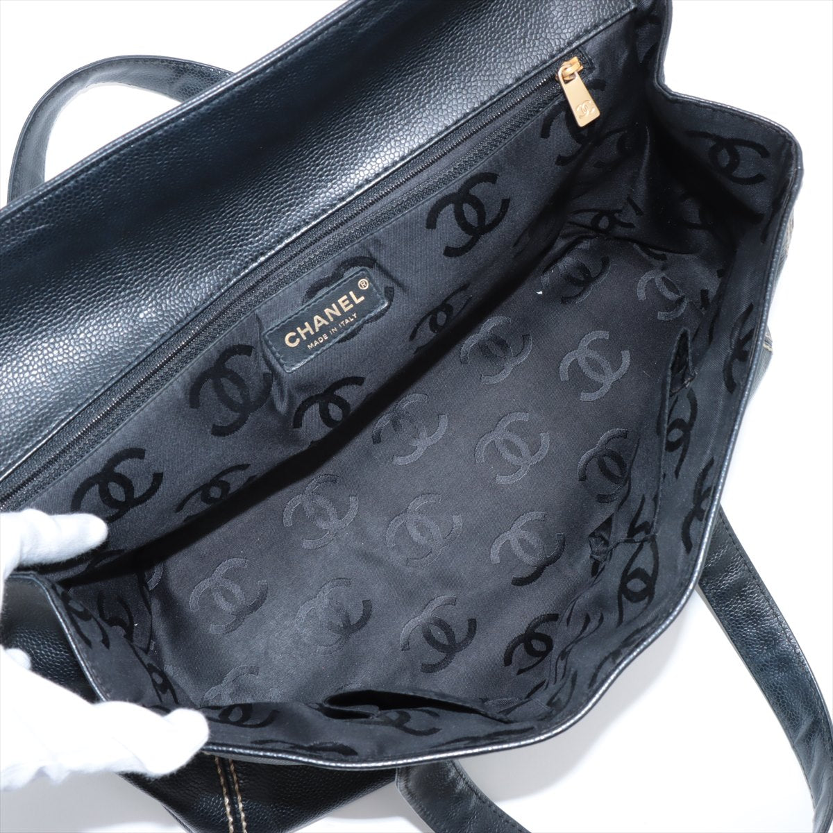 Chanel CC Logo Caviar Skin Duffle Bag Black * PREORDER *