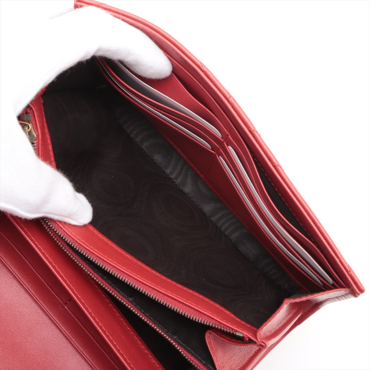 Gucci GG Marmont Leather Chain Wallet Bag Red * PREORDER *