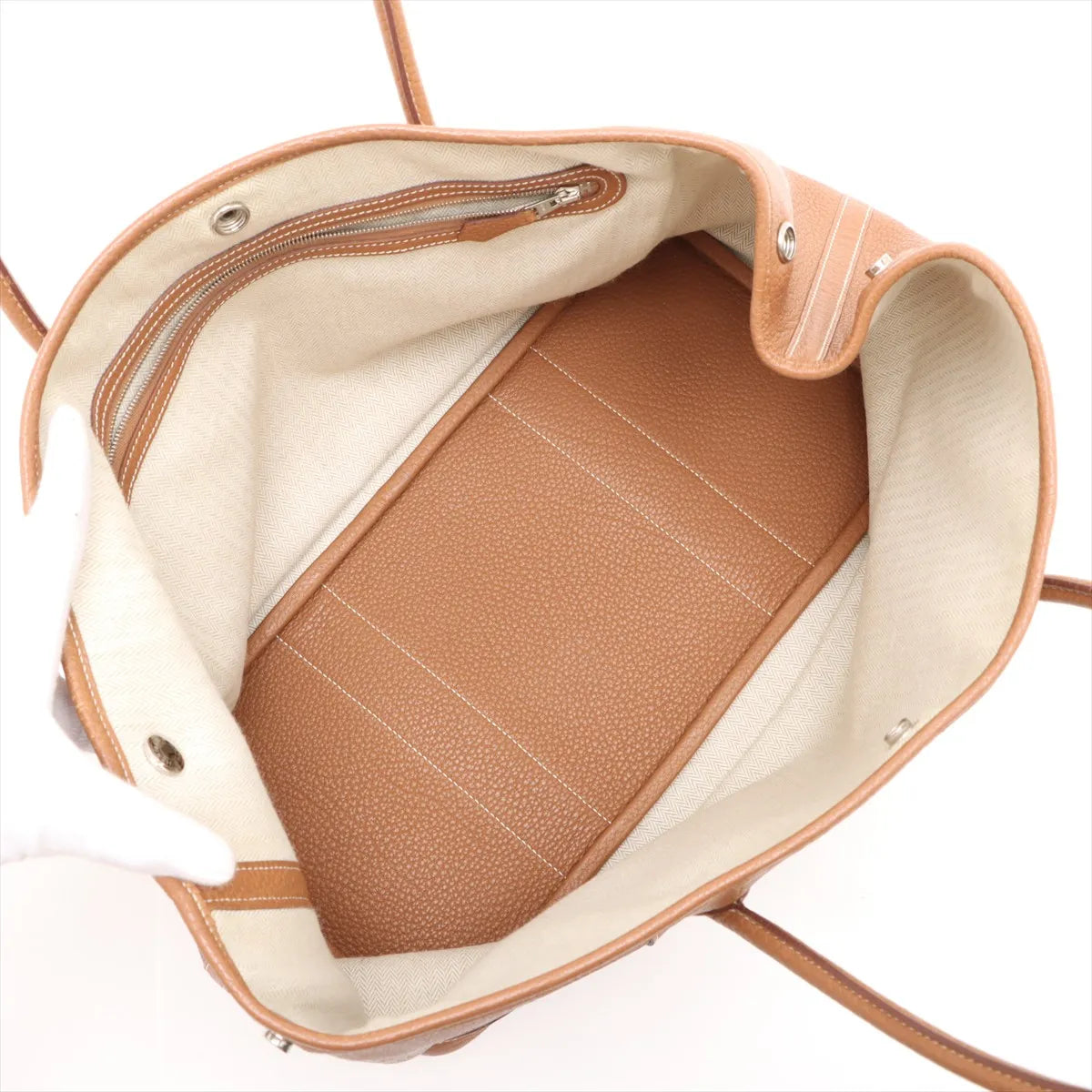 Hermès Garden Party 36 PM Negonda Gold