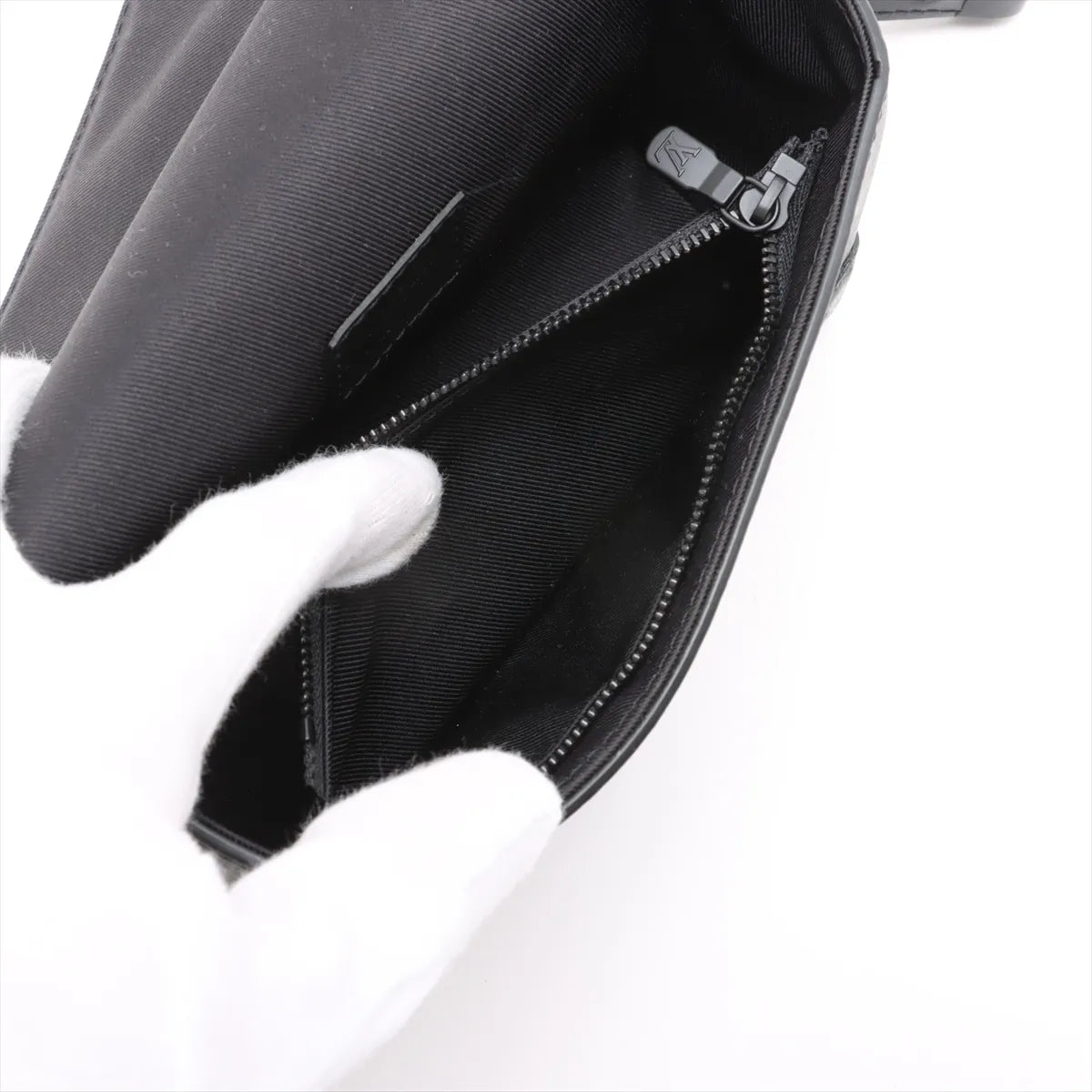 Louis Vuitton Monogram Eclipse Steamer Wearable Wallet