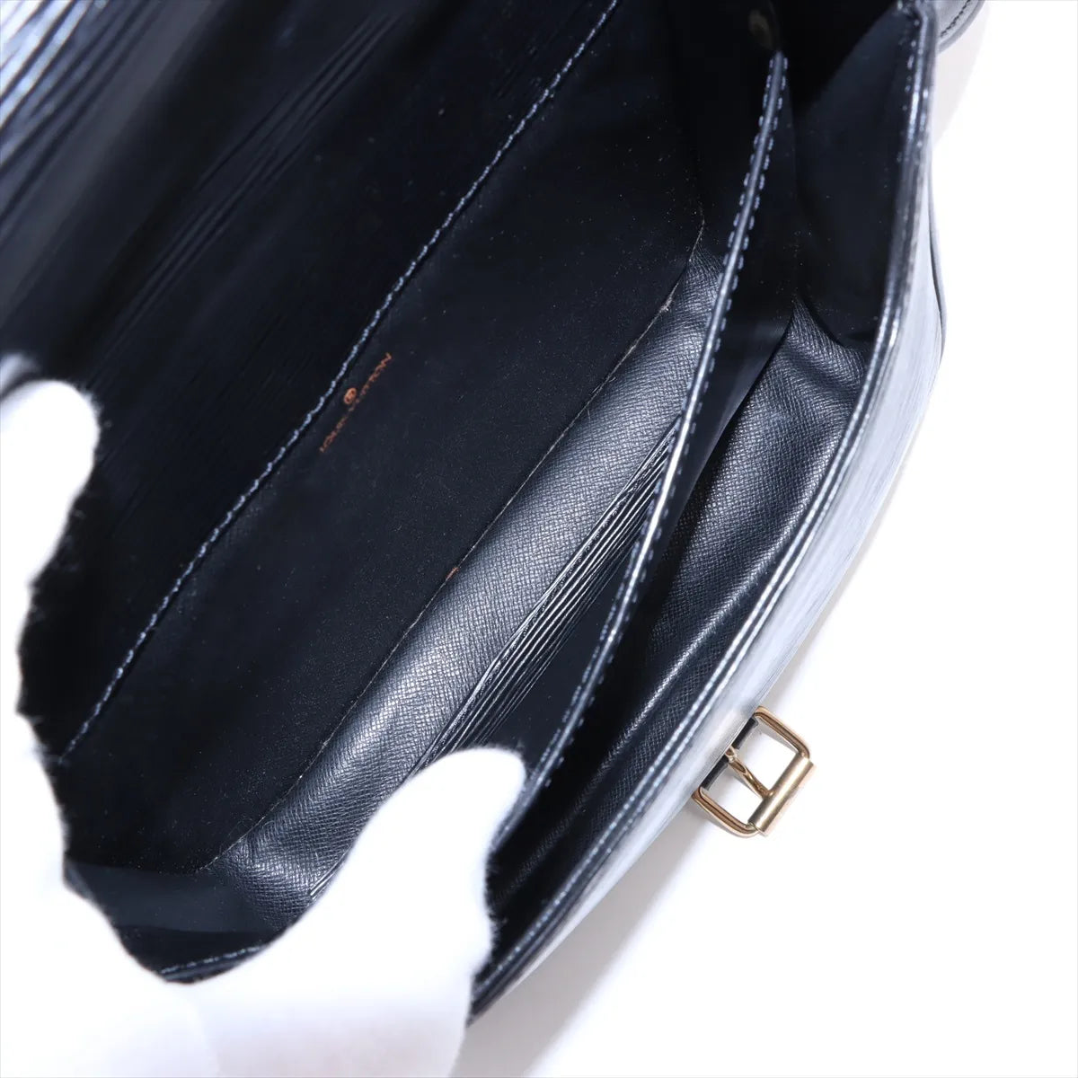 Louis Vuitton Monogram Epi Cartouchiere Black