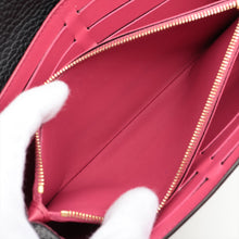 Load image into Gallery viewer, Louis Vuitton Taurillon Capucines Long Wallet Black x Hot Pink