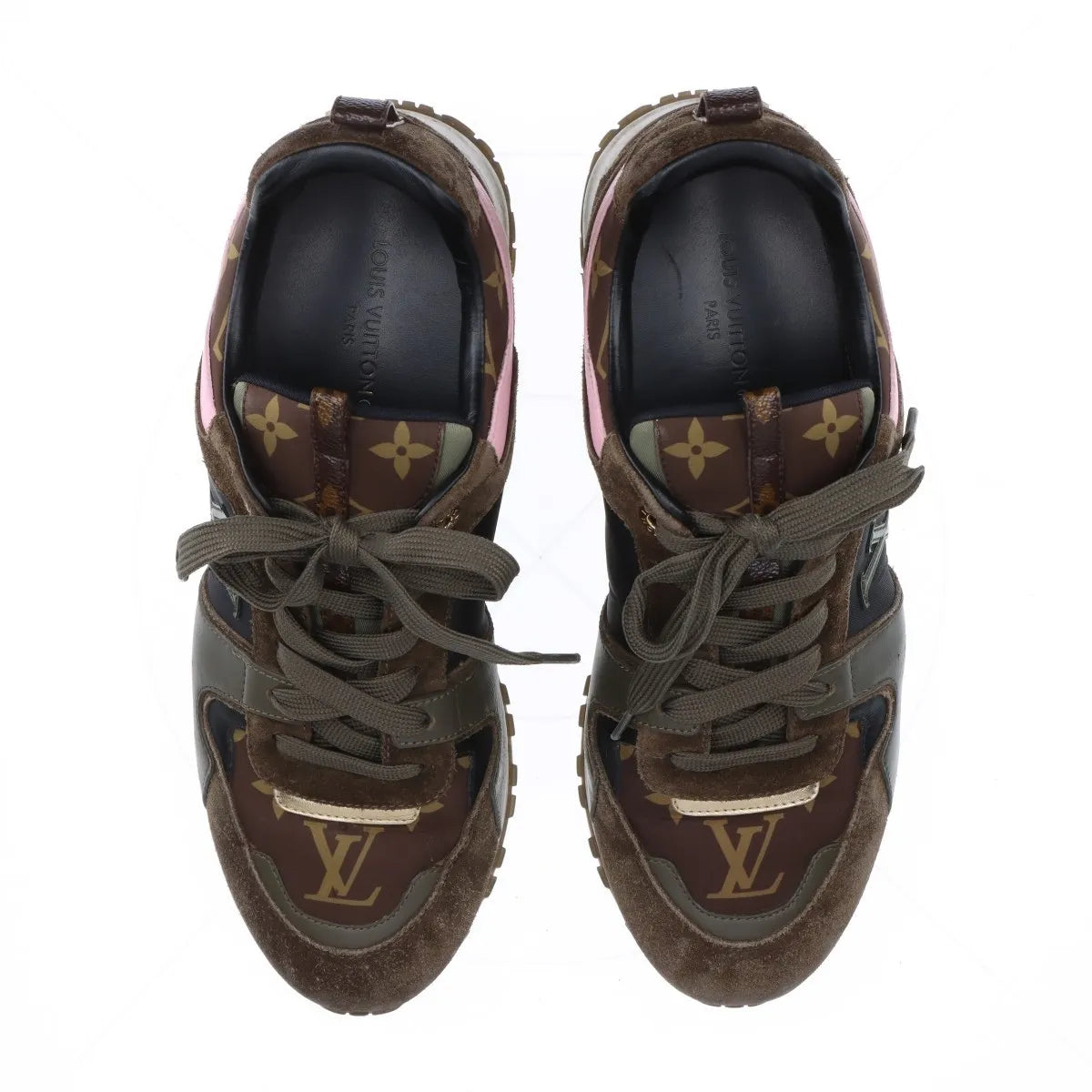 Louis Vuitton Monogram Runaway Sneakers Brown