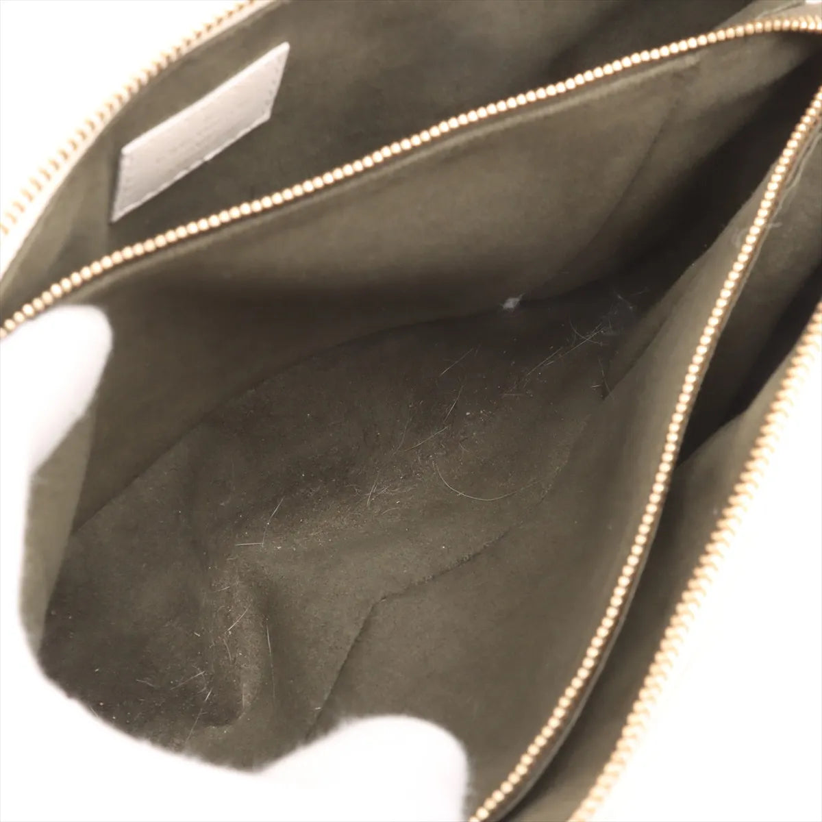 Louis Vuitton Monogram Embossed Coussin PM White