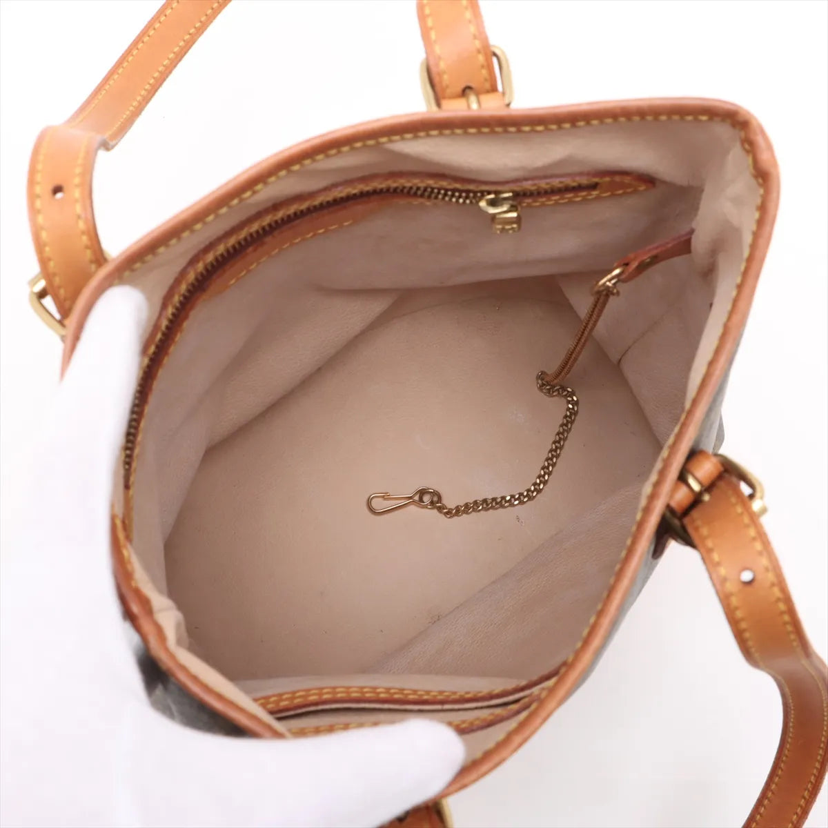 Louis Vuitton Monogram Bucket PM Tote Bag