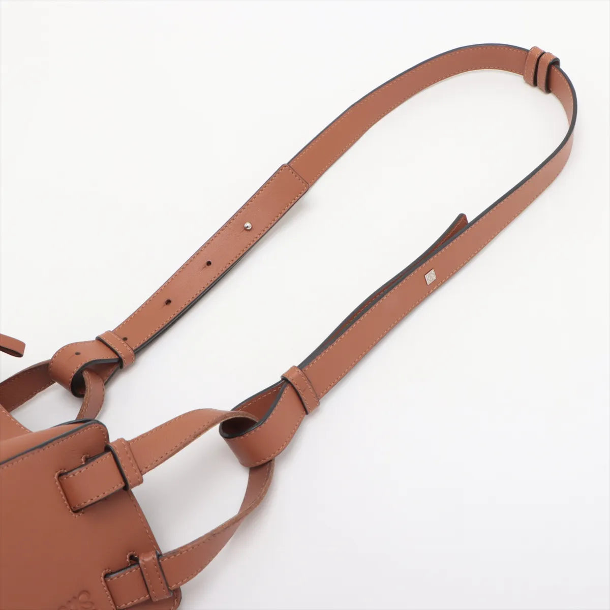 Loewe Hammock Small Leather Two-Way Shoulder Bag Brown