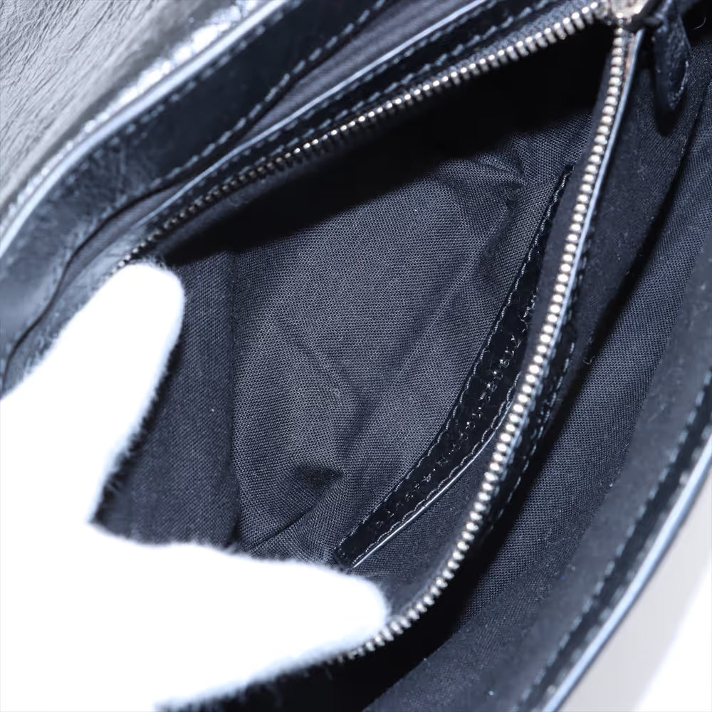 Balenciaga Le Cagole XS Leather Shoulder Bag Black