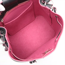 Load image into Gallery viewer, High Quality Louis Vuitton LV Logo Lockme Bucket Shoulder Bag Black Fuchsia