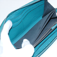 Load image into Gallery viewer, Luxury Fendi Leather Zippy Wallet Blue