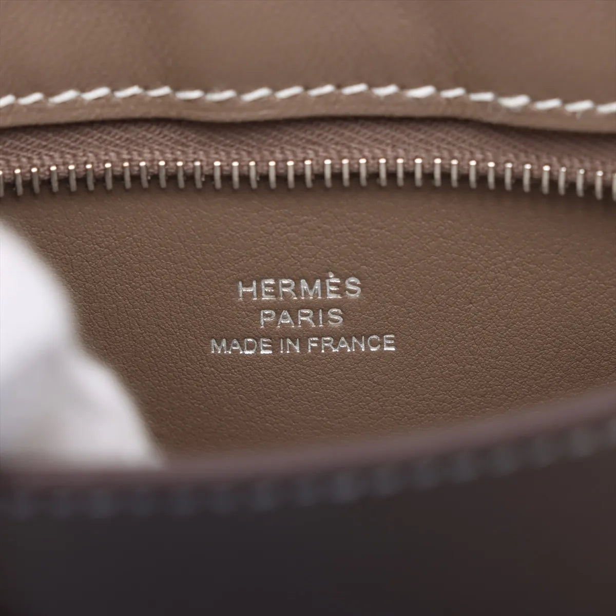Hermès Portefeuilles Pochamp Plus Veau Swift Etoupe
