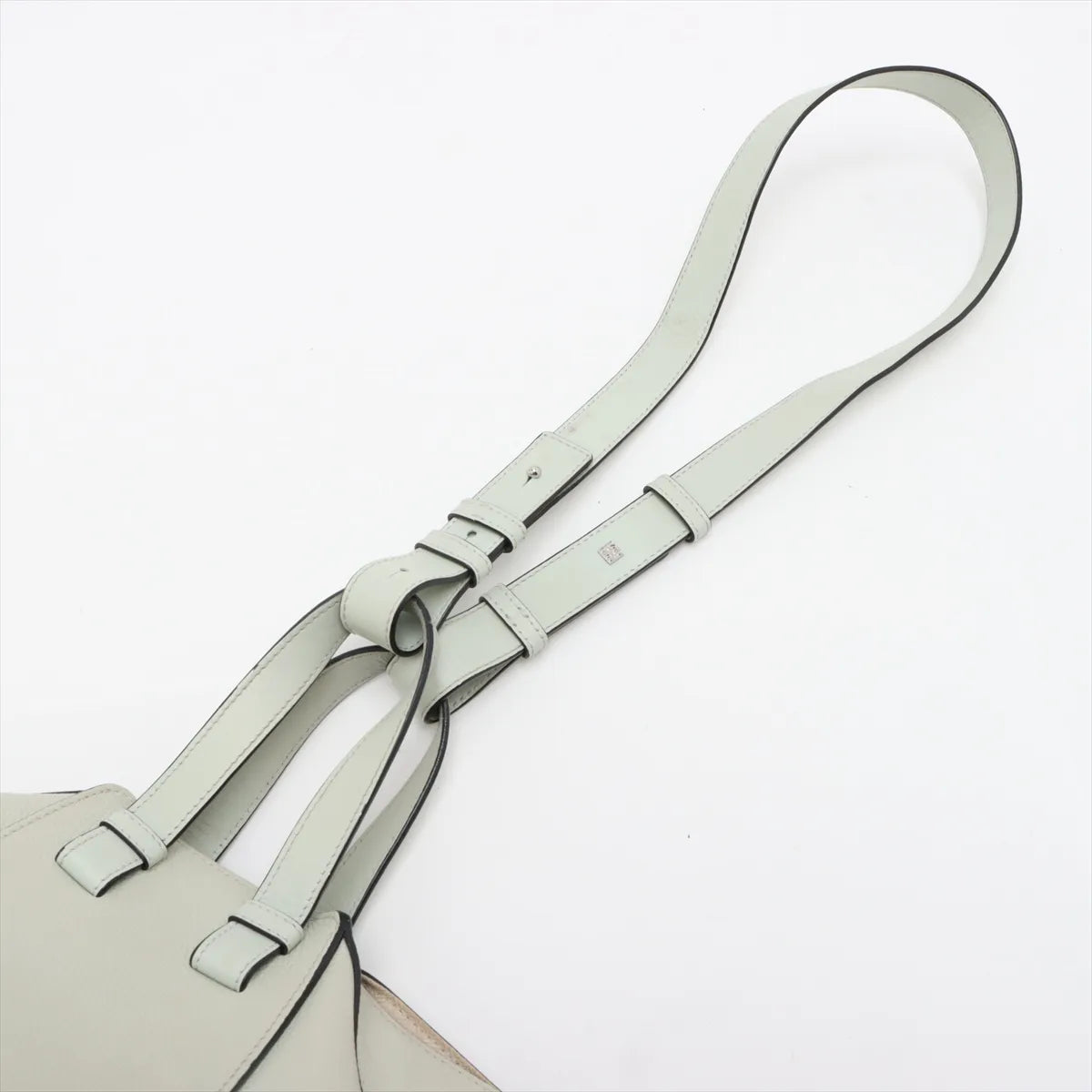 Loewe Hammock Small Leather Two-Way Handbag Green
