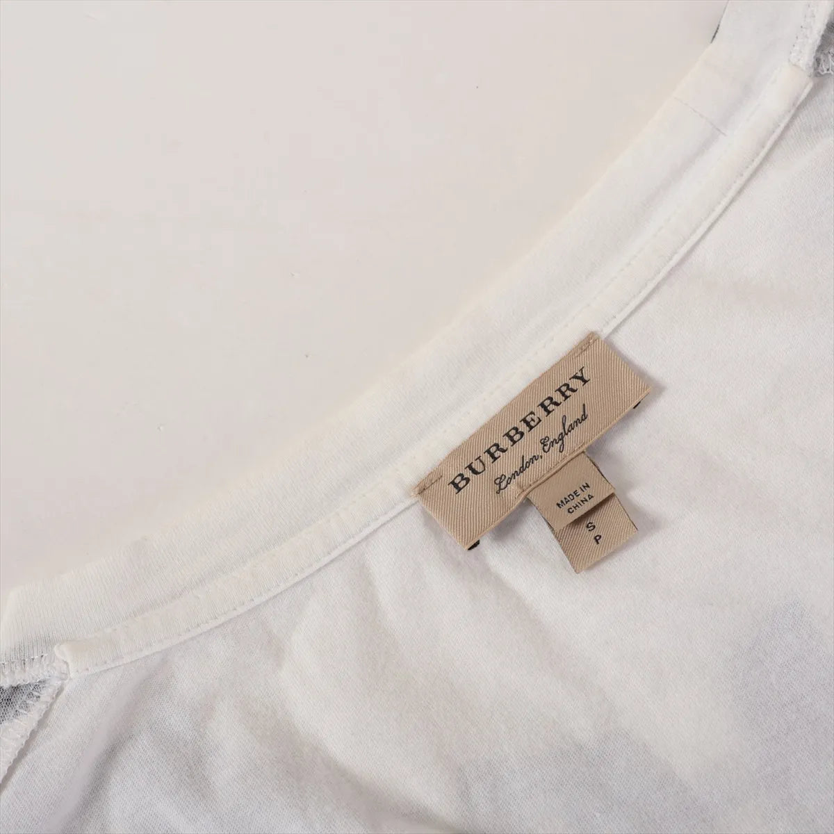 Burberry England Graffiti Cotton T-shirt White