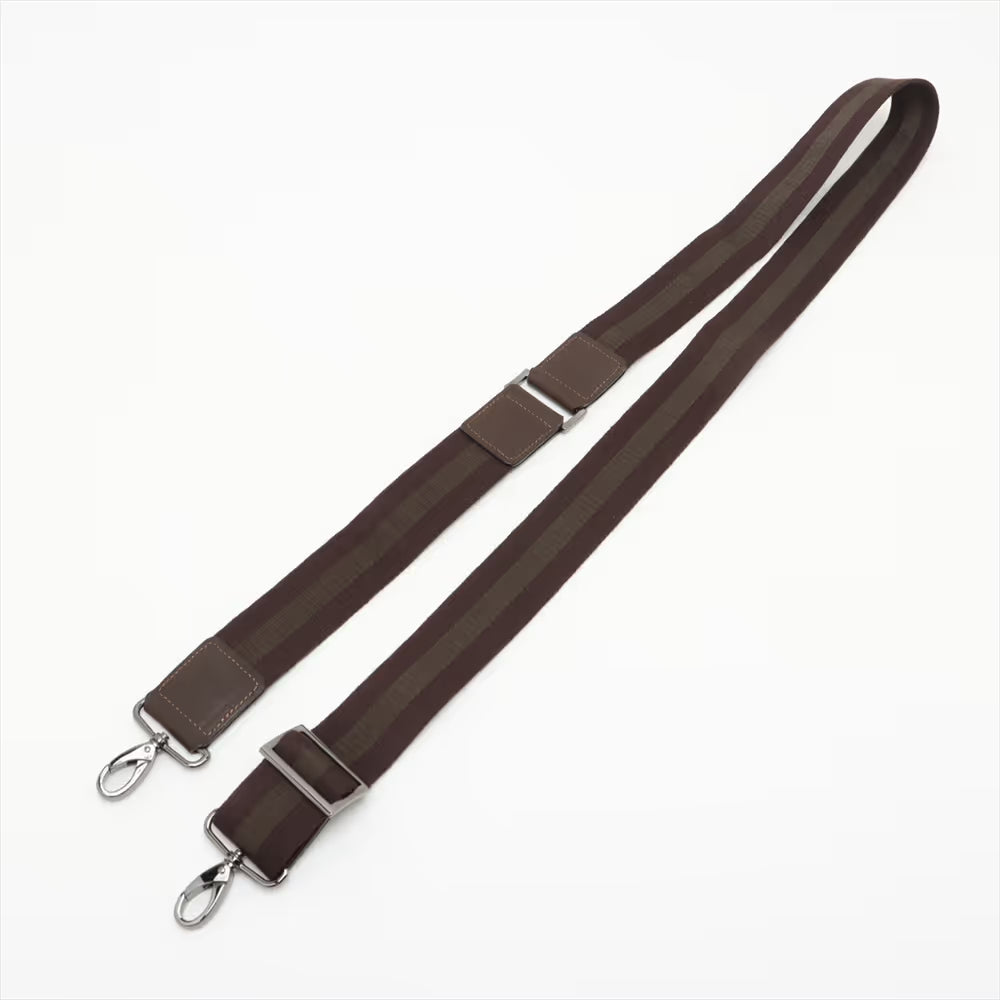 Cocomister Leather Two-Way Boston Bag Brown
