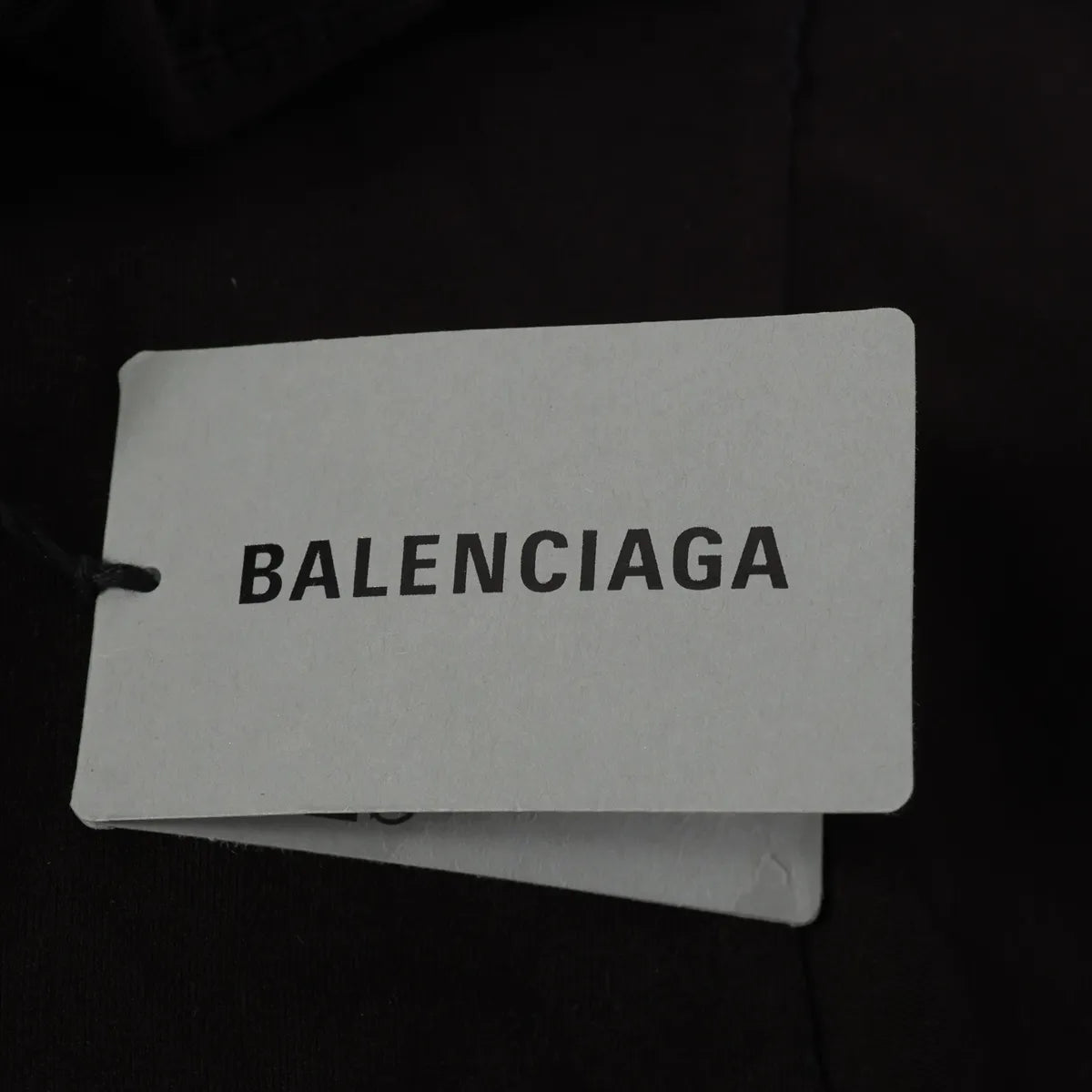 Balenciaga Disc Cotton T-shirt Black