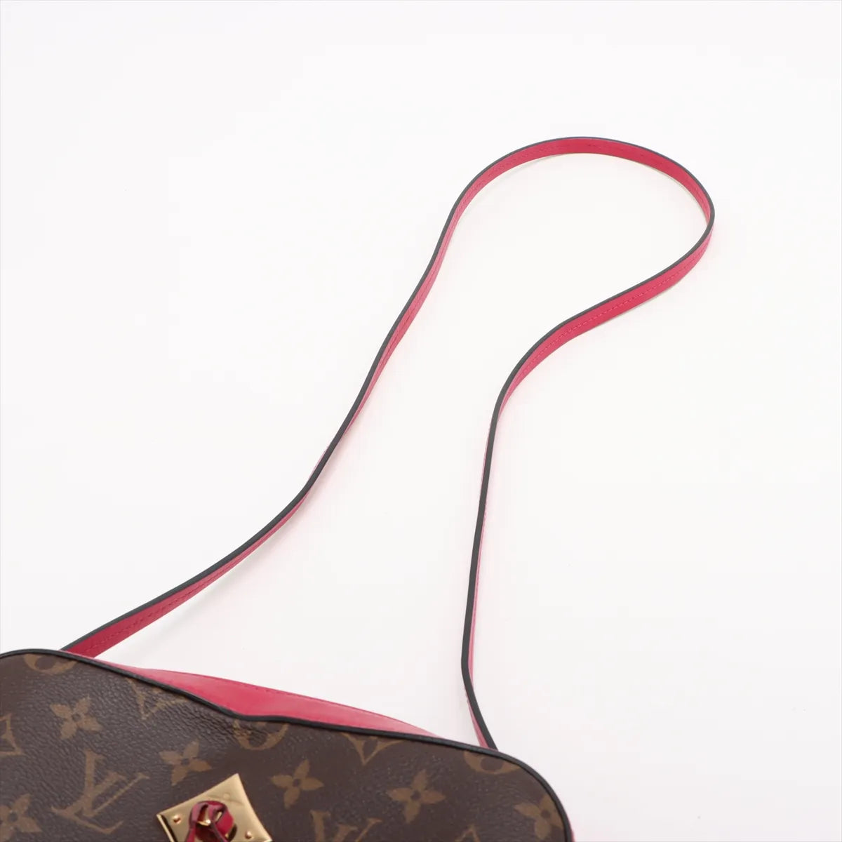 Louis Vuitton Monogram Saintonge Brown x Pink