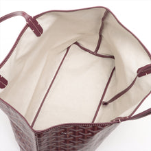 Load image into Gallery viewer, Goyard Saint Louis PM Bordeaux PVC Leather Tote Bag