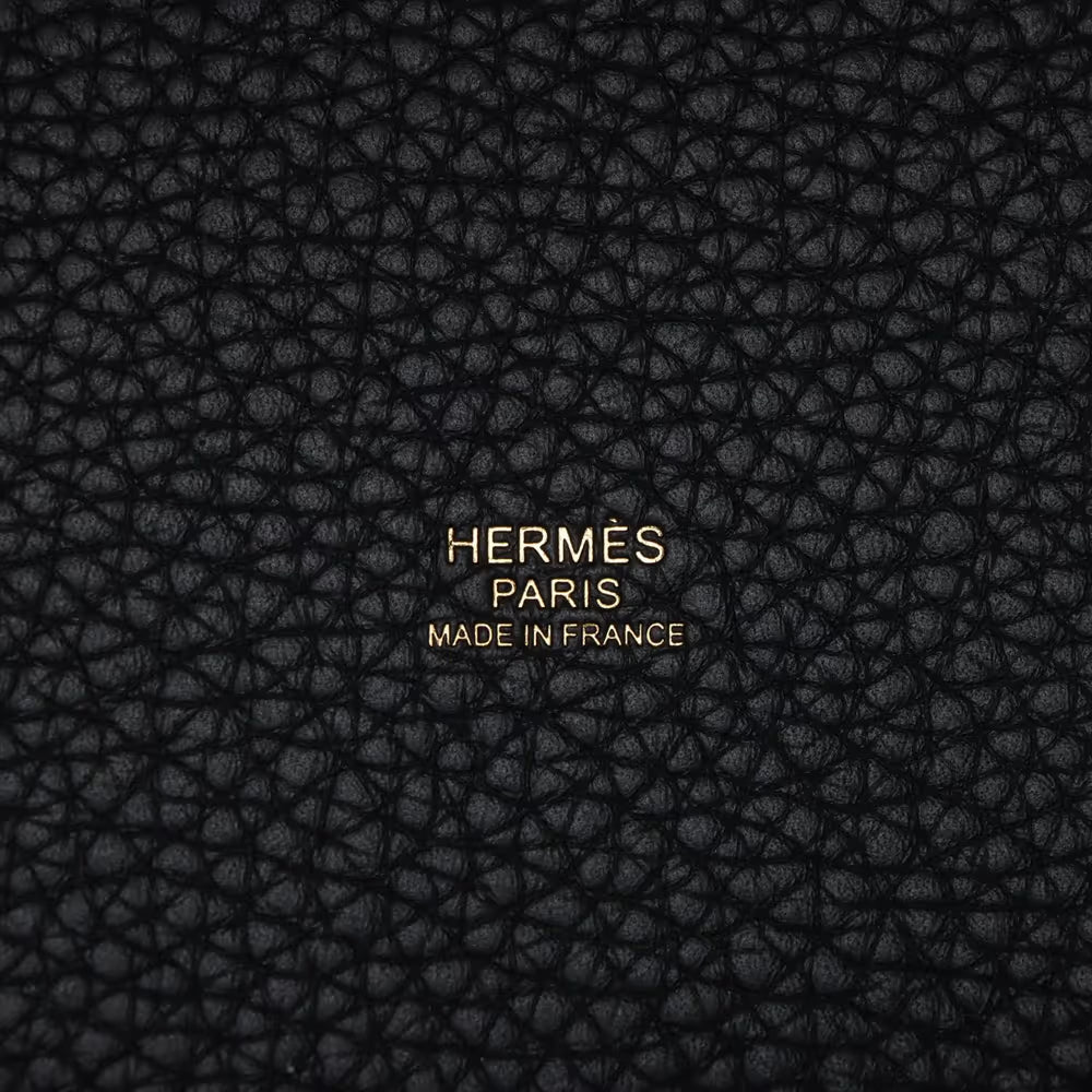 Hermès Taurillon Clemence Picotin Lock 18 PM Black