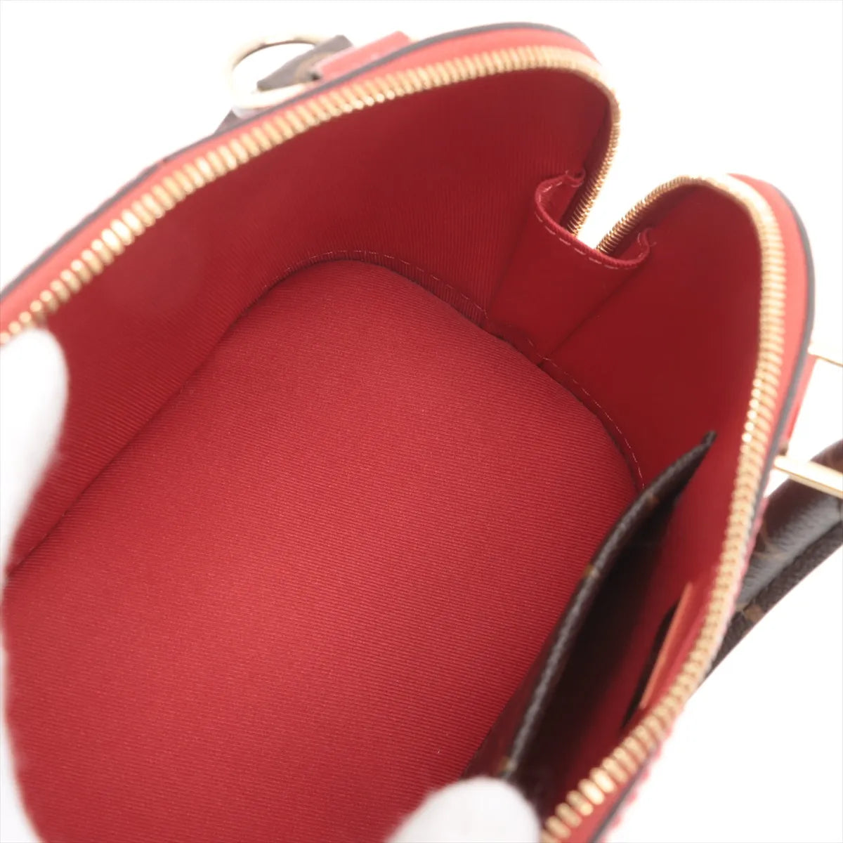 Louis Vuitton Monogram Limited Edition Vernis Miroir Alma BB Red *PREORDER*