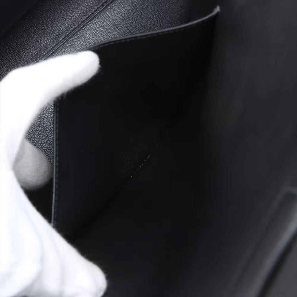 Hermès Sac A Depeche Light 36 Togo Black