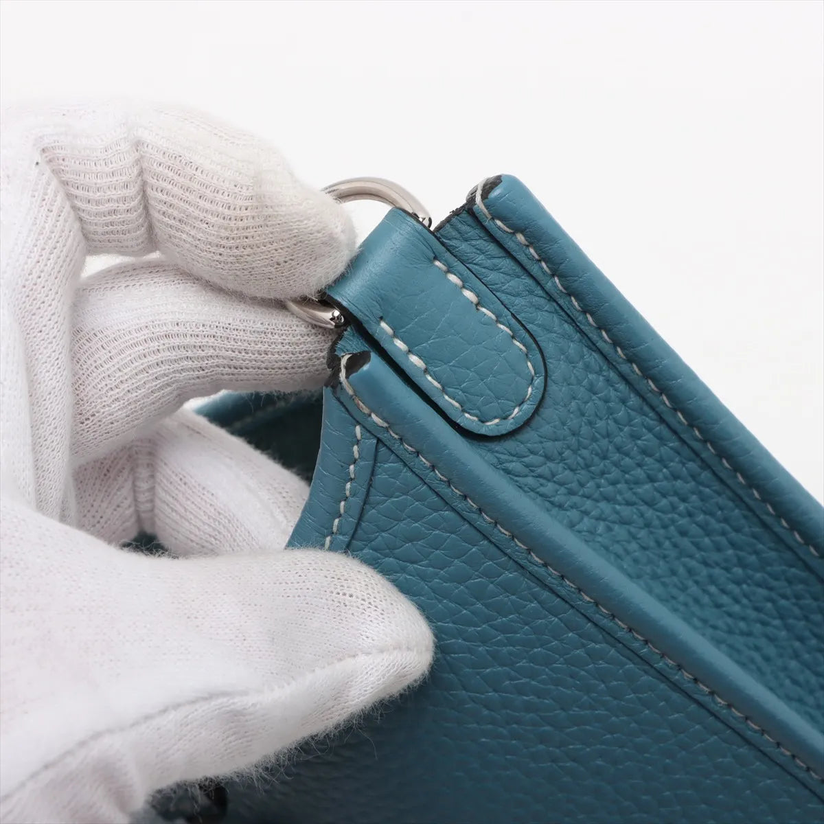 Hermes Evelyne 16 TPM Taurillon Clemence New Blue Jean