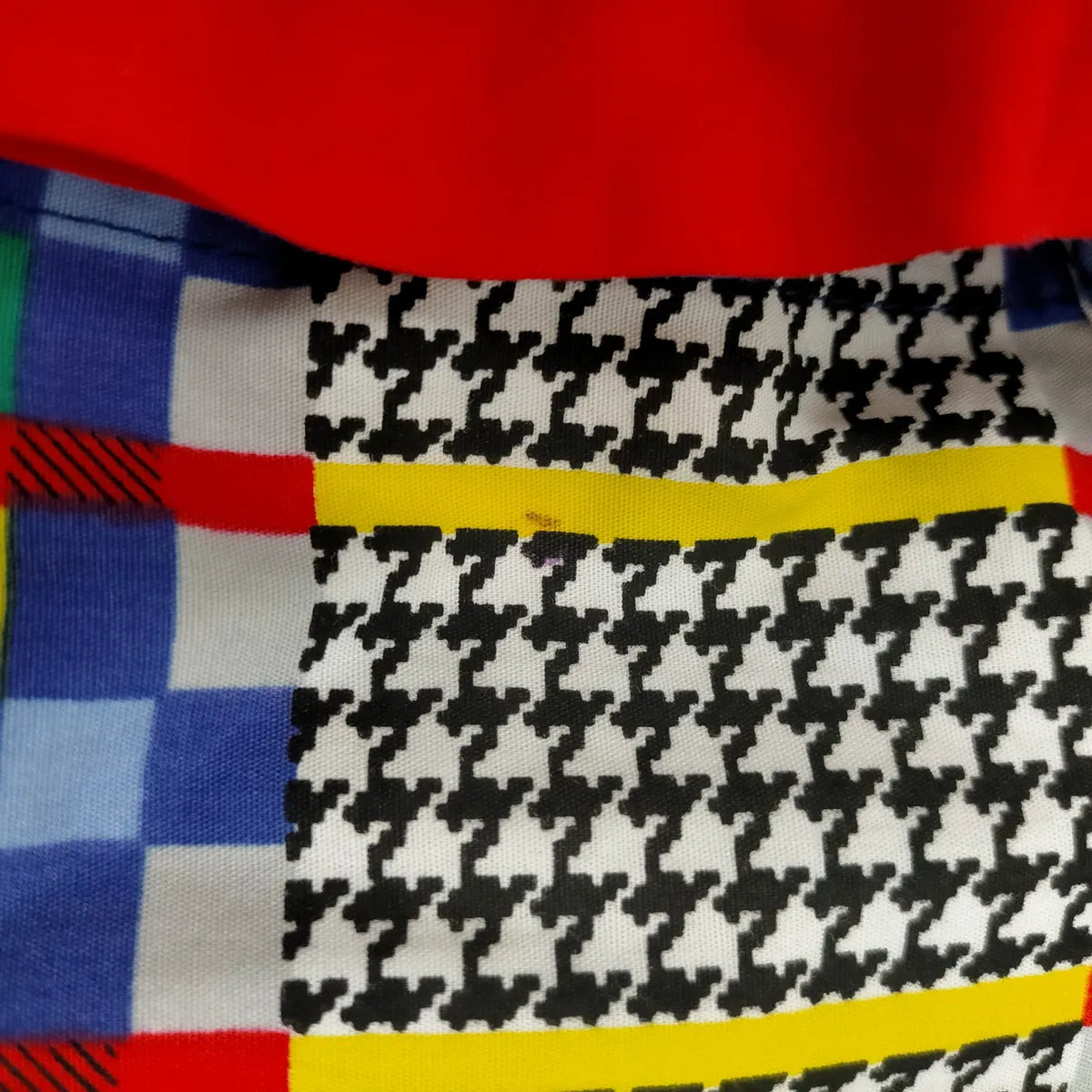 Versace Cotton Multicolor Pattern Long Sleeve