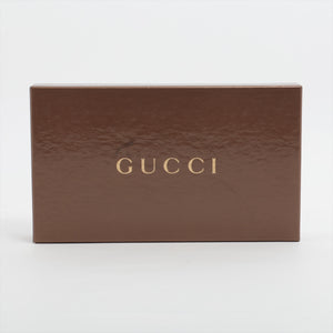 Gucci Bamboo Tassel  Leather Zip Round Wallet  Metallic Green