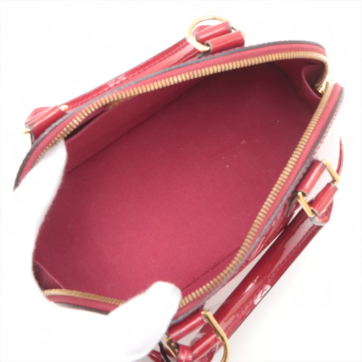 Louis Vuitton Monogram Vernis Alma BB Red  *PREORDER*