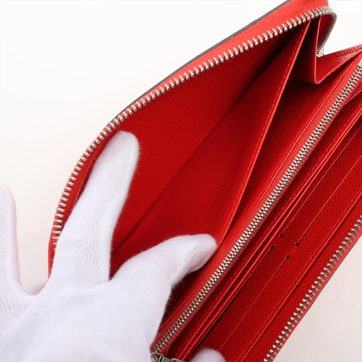 Louis Vuitton Epi Zippy Wallet Piment