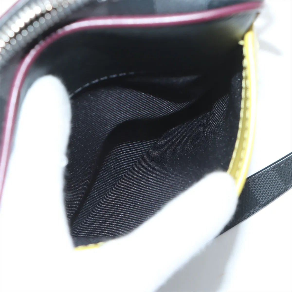 Louis Vuitton Epi x Damier Graphite Danube Slim Black