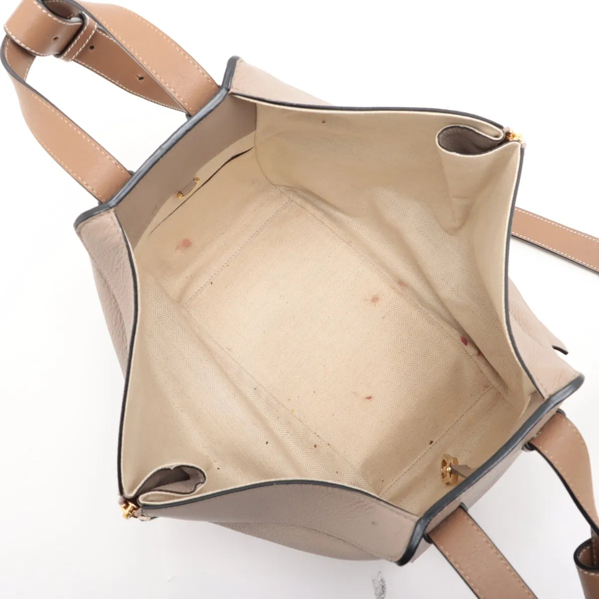 Loewe Hammock Small Leather Two-Way Shoulder Bag Brown