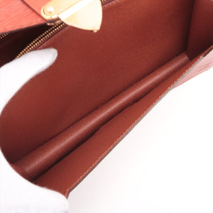 Premium Louis Vuitton Epi Concorde Handbag Brown
