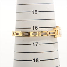 Load image into Gallery viewer, Gucci Rectangular Champagne Dial Link Gold