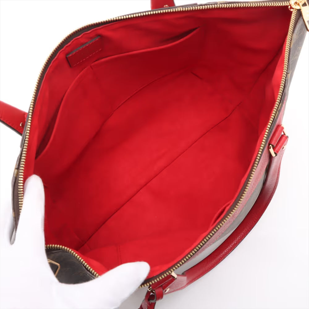 Louis Vuitton Monogram Estrela Brown x Red