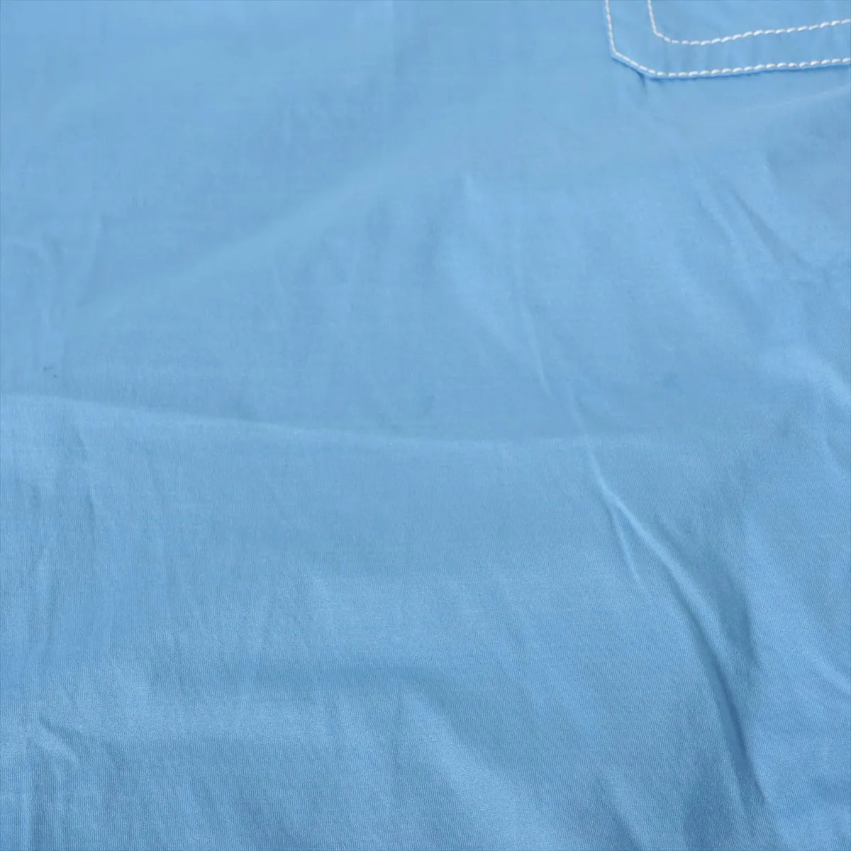 Prada Cotton Polo Shirt Blue