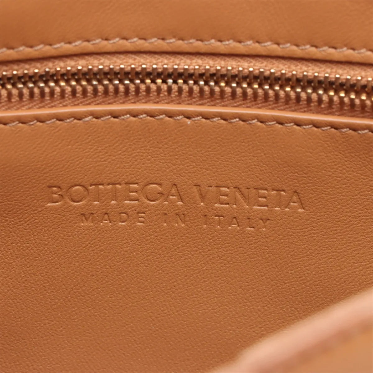 Bottega Veneta Maxi Intrecciato Cassette Leather Shoulder Bag Brown
