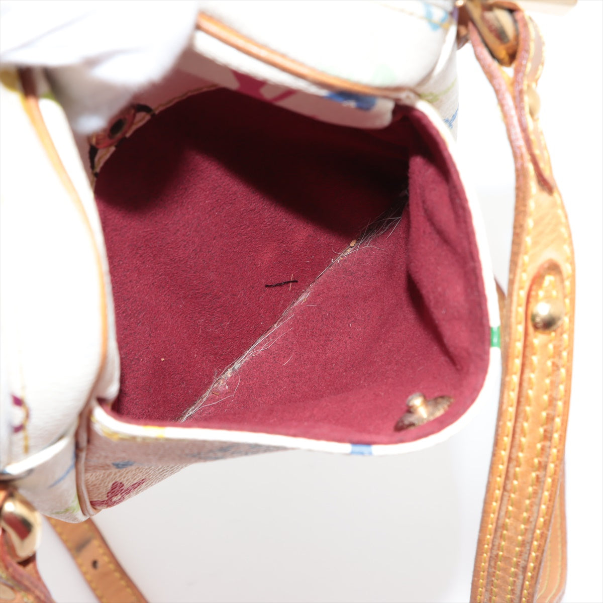 Louis Vuitton Monogram Multicolor Rift White