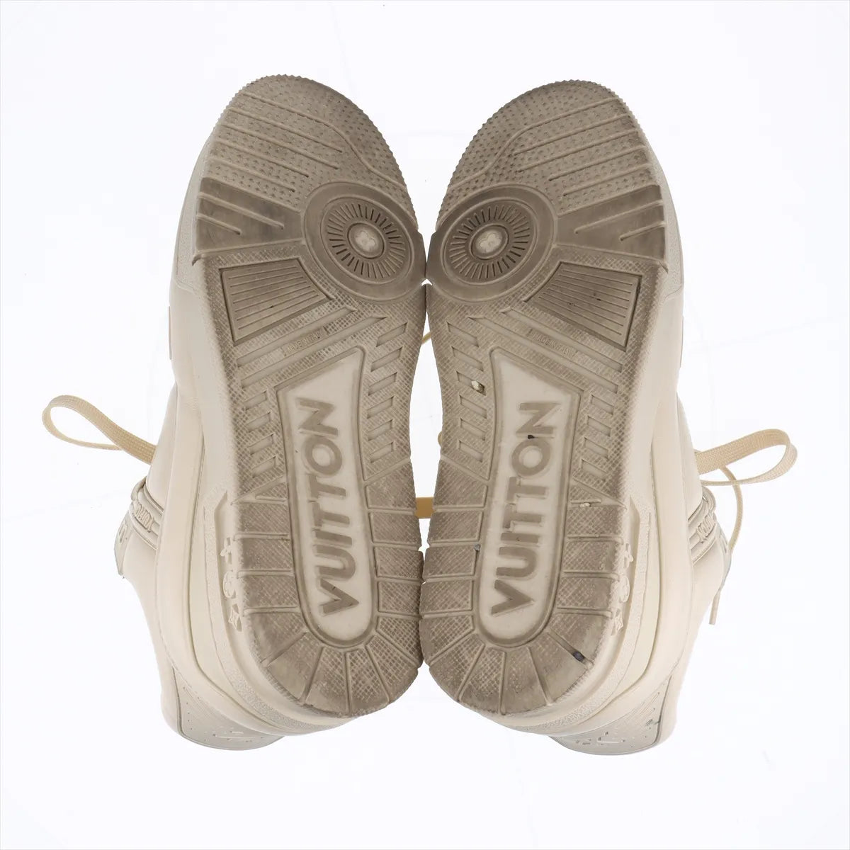 Louis Vuitton LV Trainer Leather Sneaker Beige