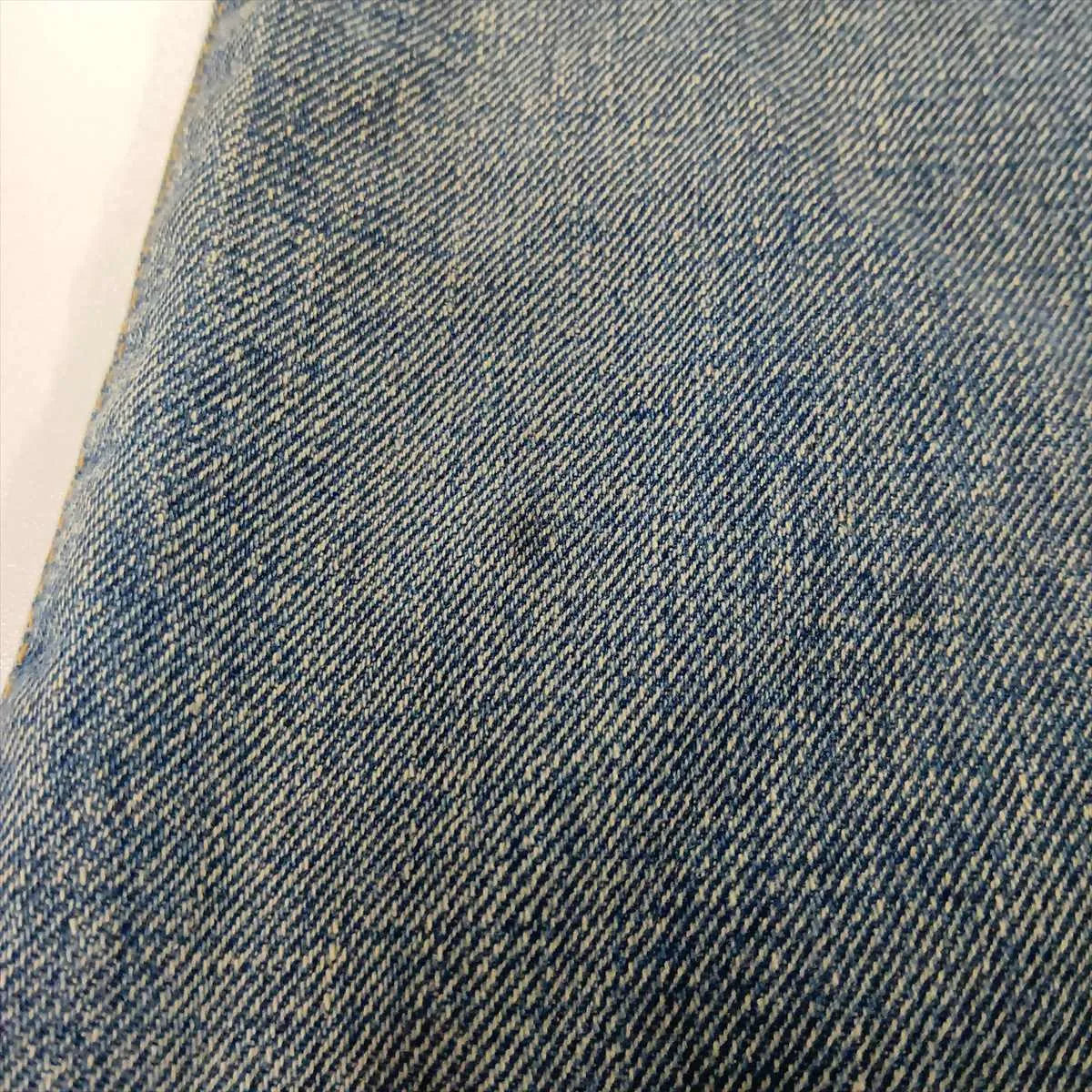 Celine Triomphe Cotton Denim Pants Blue