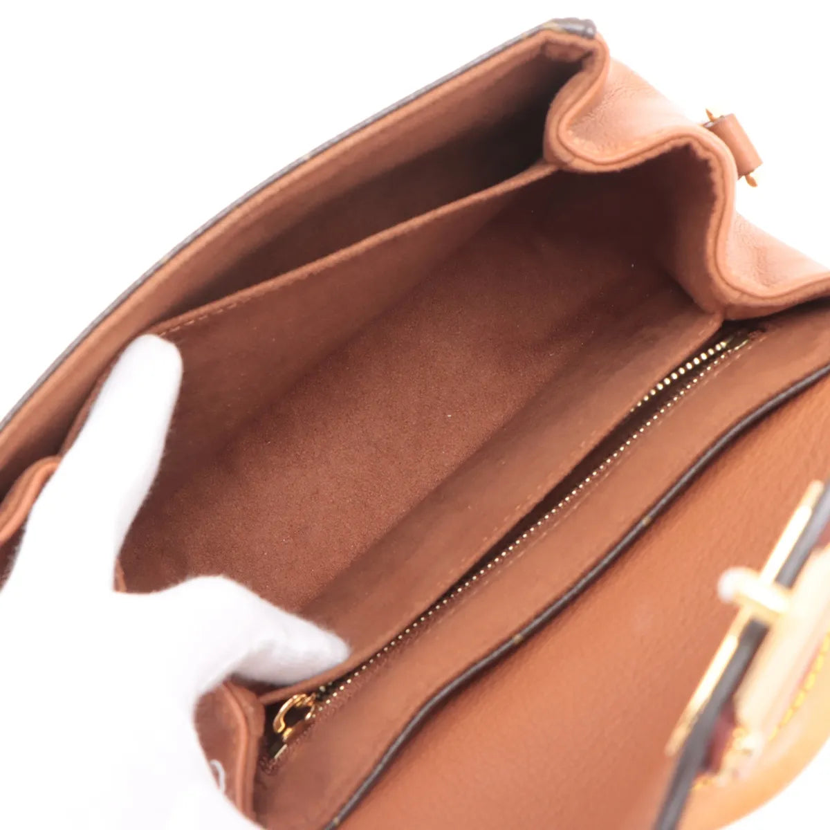 Louis Vuitton Monogram x Taurillon Eden PM Brown
