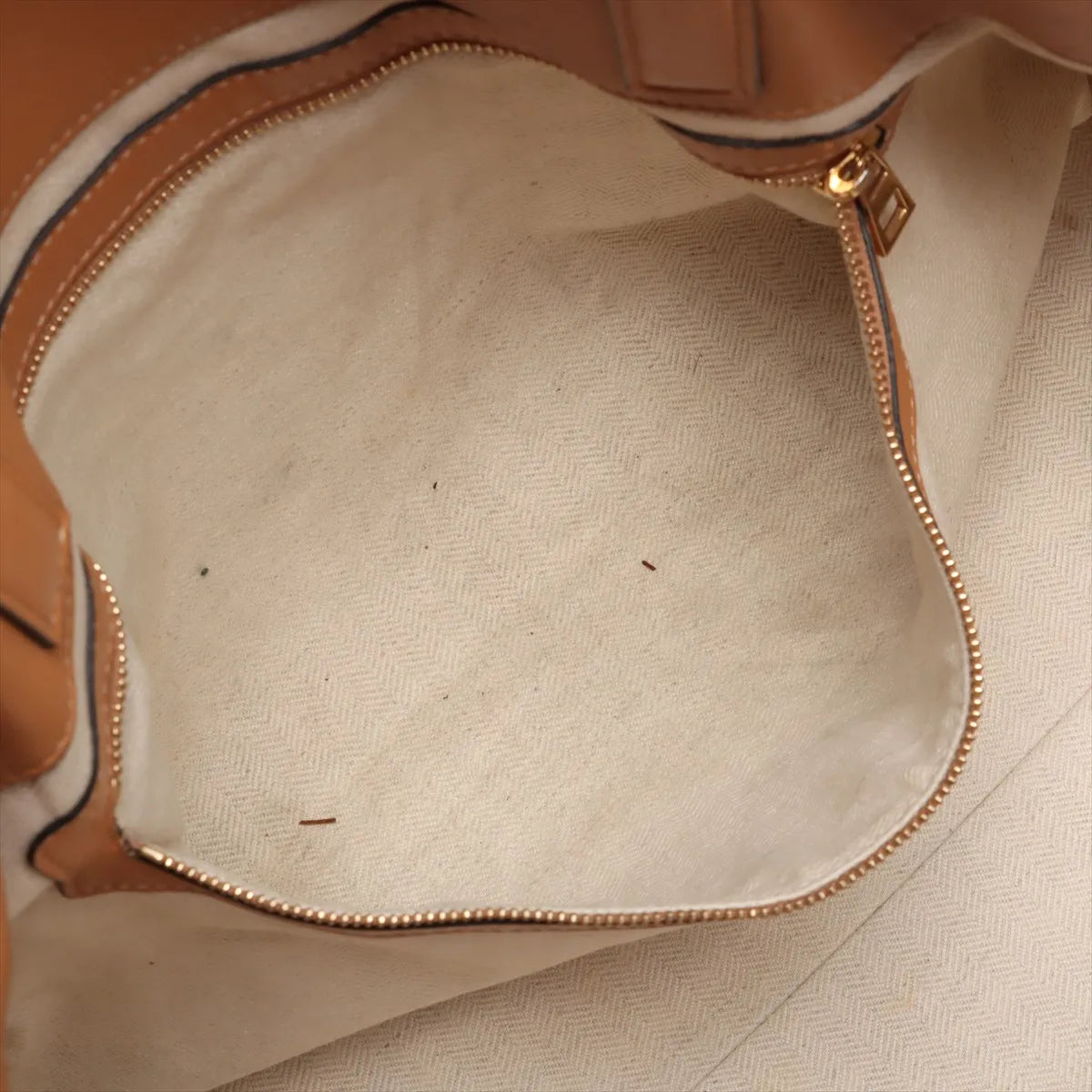 Loewe Flamenco Large Leather Tote Bag Brown