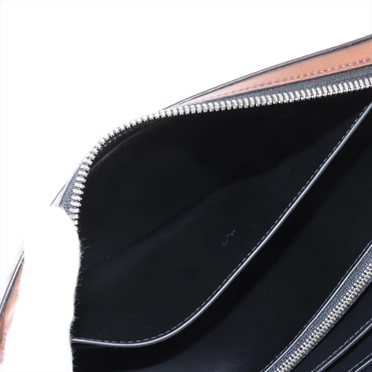 Berluti Calligraphy Leather Handbag Brown