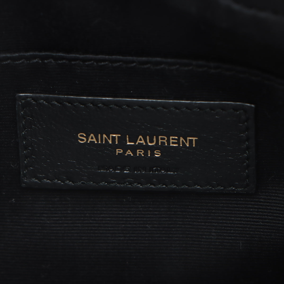 Saint Laurent Paris Lou Leather Camera Bag Green