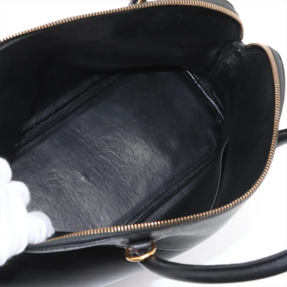 Hermès Bolide Veau Gulliver 35 Black