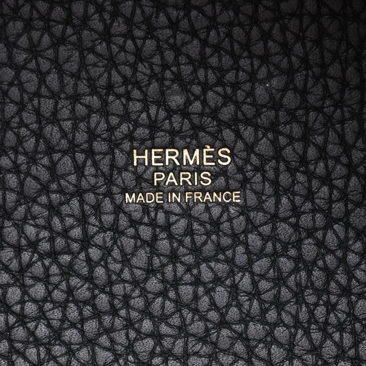 Hermes Picotin Lock 18 PM Tote Bag Navy Blue
