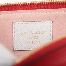 Load image into Gallery viewer, Quality Louis Vuitton Monogram Giant Reverse Pochette Double Zip Wallet Red
